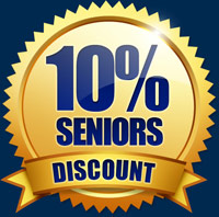 Hot Water - 10% Seniors Discount