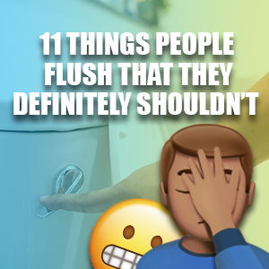 11 Things That People You Know Flush That They Definitely Shouldn't