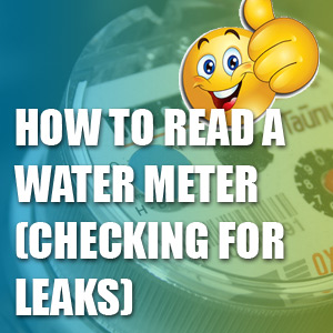 How To Read a Water Meter (Checking For Leaks)